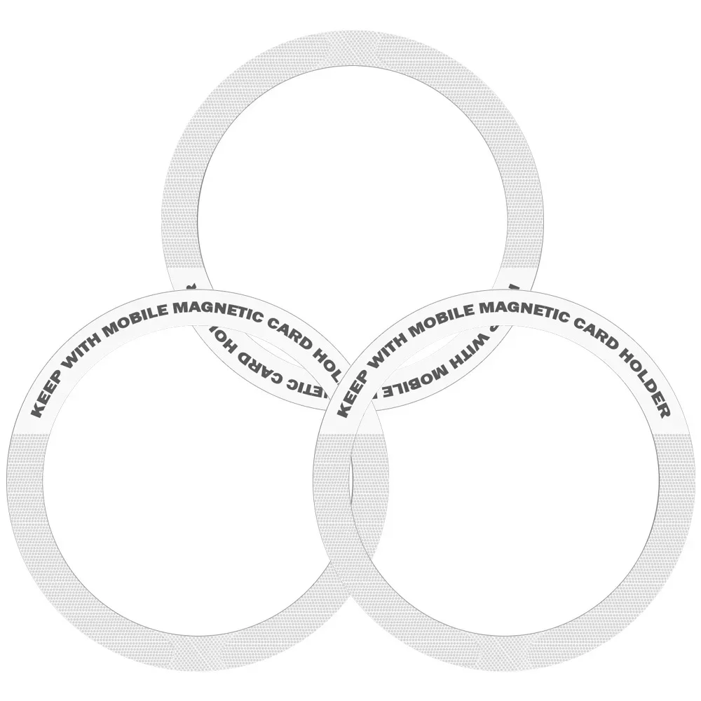 Anneau pour chargeur magnétique sans fil Magsafe, pour iphone 14 Pro Max 13 12, Mini autocollant universel en métal, plaque de support magnétique pour voiture: PU ciel