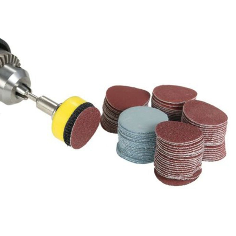 Sanding Pads Abrasive Sandpaper Grits Grinding Disc Hand Tools Polishing Woods