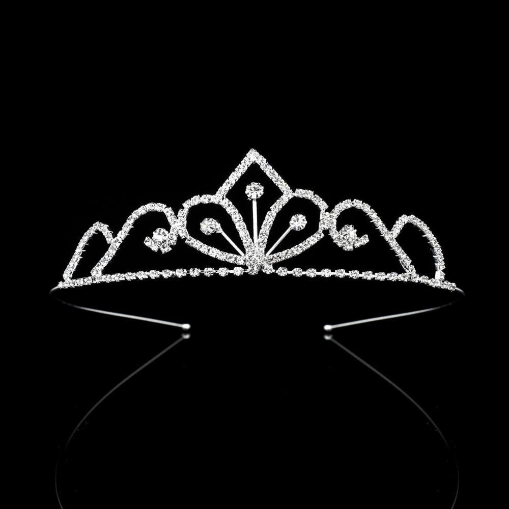 Europeu e americano nupcial coroa tiara princesa menina aniversário coroa senhoras faixa de cabelo strass acessórios para o cabelo: HG092