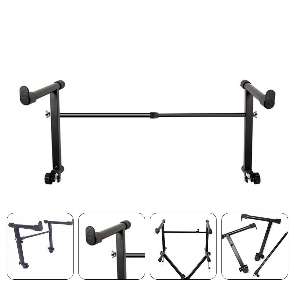 Universal Keyboard Stand Electric Stand Rack Piano Keyboard Stand (Black)