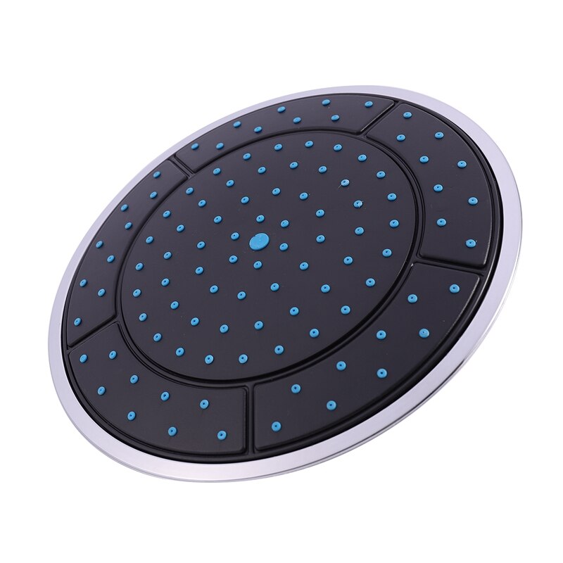 1Pcs 25Cm Plastic Ronde Vorm Neerslag Aangedreven Douche Top Douche Dak Hoofd Nozzle Cabine Accessoires