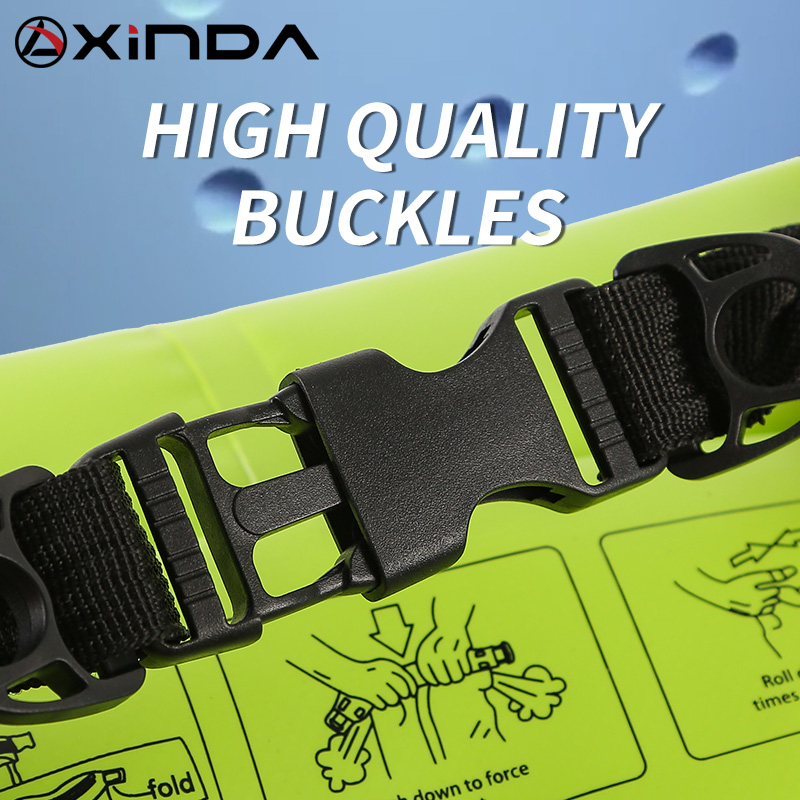 Bolsas secas impermeables para exteriores de 5/10l, bolsas secas portátiles para Rafting y buceo, bolsas de PVC para natación y Trekking de Río