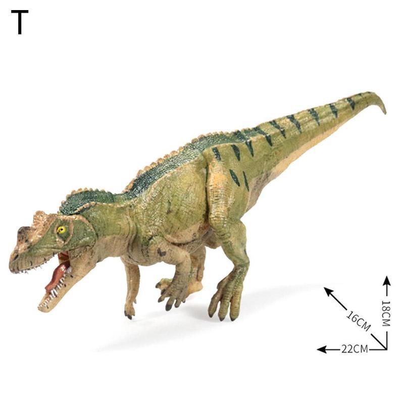 1pc Simulation Dinosaur Toys Plastic Realistic Dinosaur Model Mini Dinosaurs Action Figures For Children Early Education: T