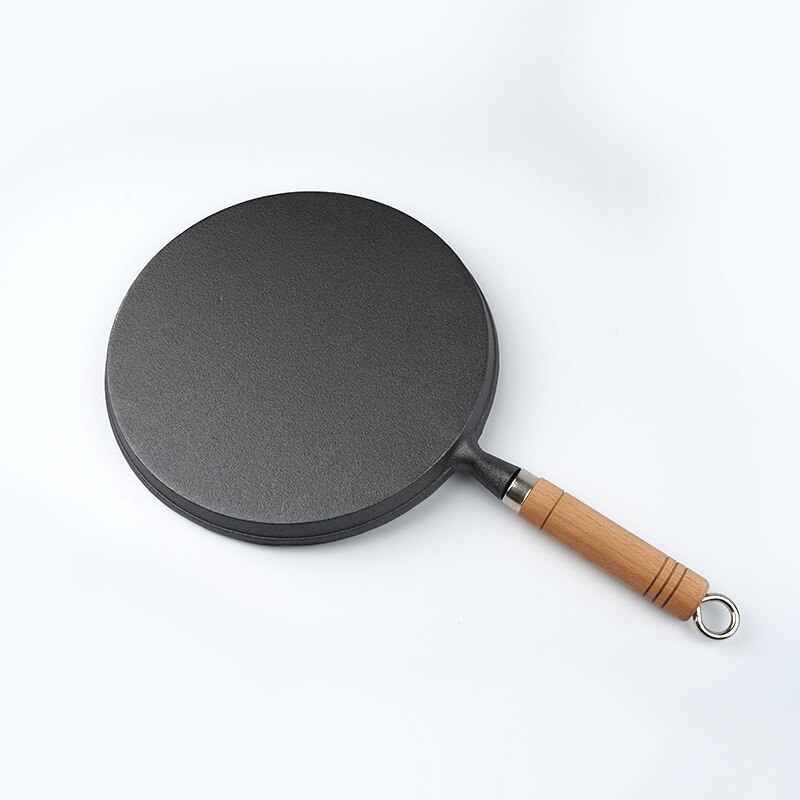 Cast Iron Frying Pan Frying Pan Uncoated Non-stick Pancake Hand Pancake Pancake Pan Pizza Pan