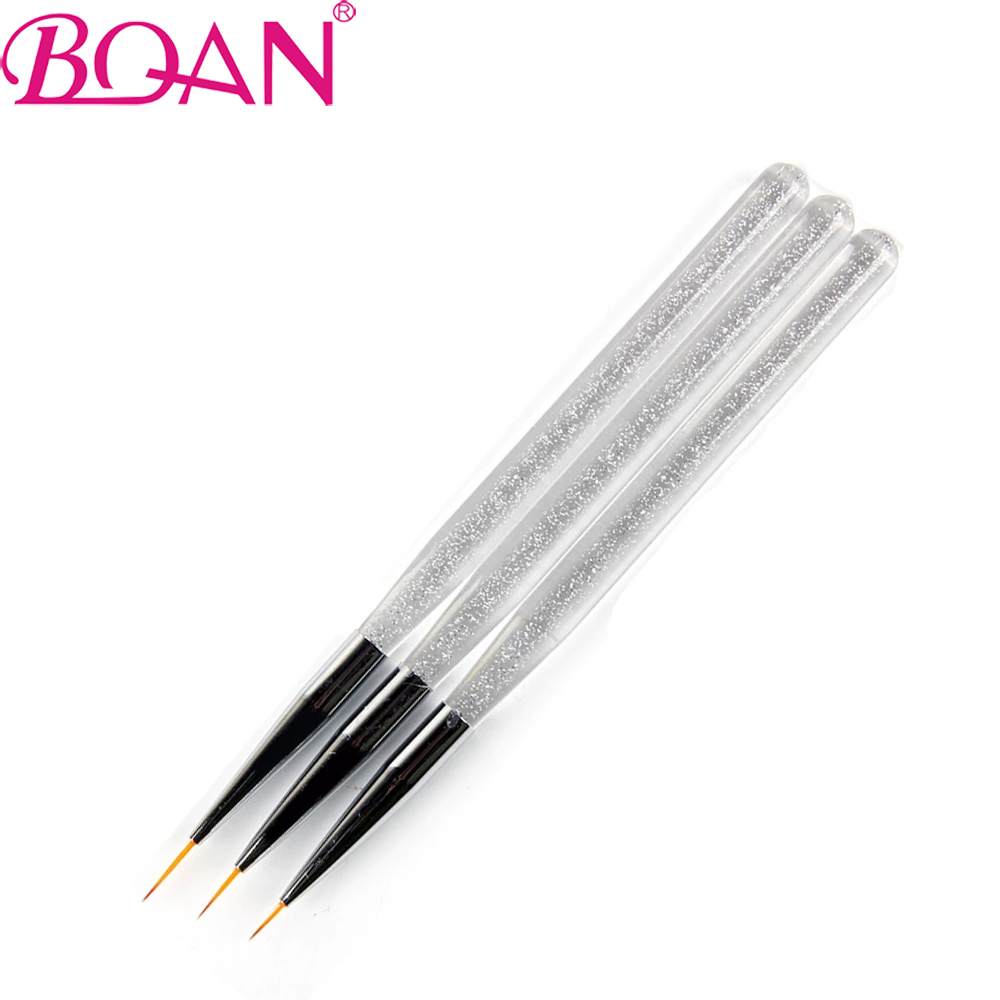 Bqan 3 Stks/set 5Mm/7Mm/9Mm Acryl Nail Art Liner B... Grandado