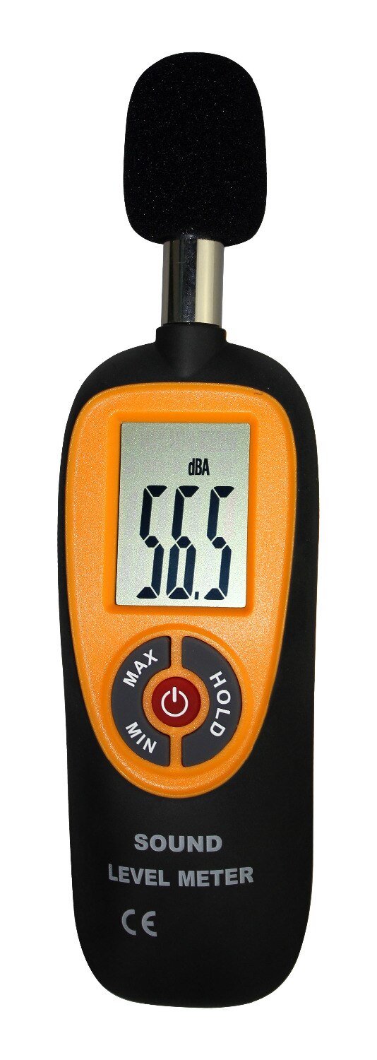 CD-90A Mini Portable Size Sound Level Meter LCD Digital Screen Display Noise Tester Noise Decibel Monitor Pressure Tester