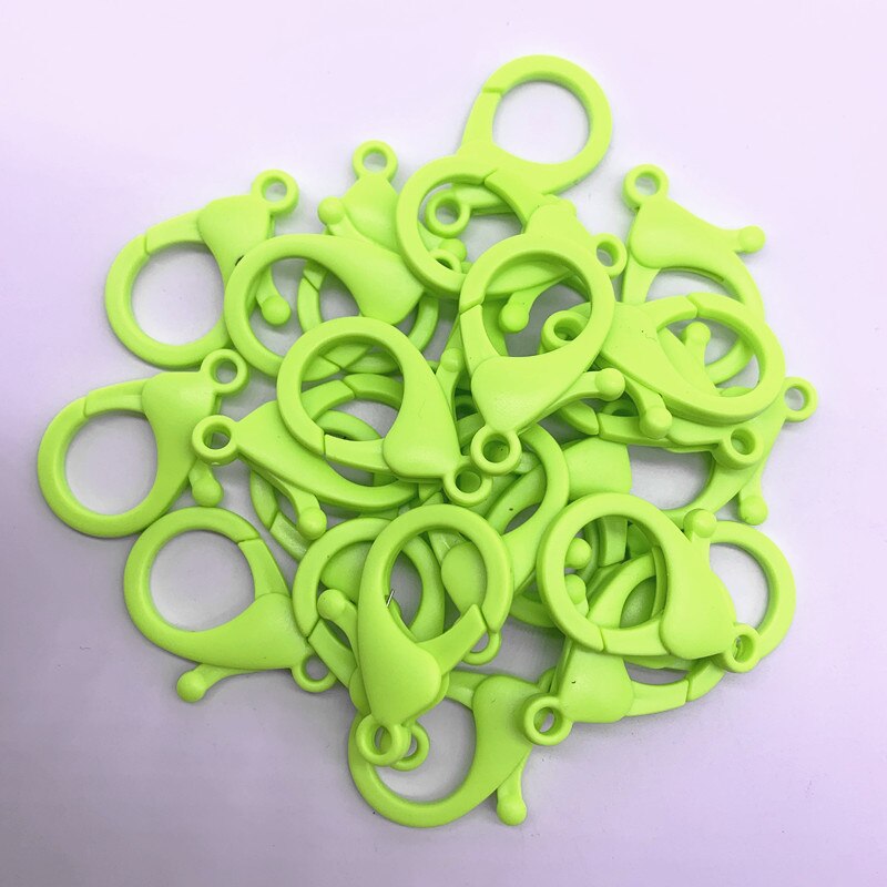 10 sztuk/partia 35*20mm cukierkowe kolory Lobster klamrami haki breloczek słodkie breloki dla DIY Charms brelok two...: 08