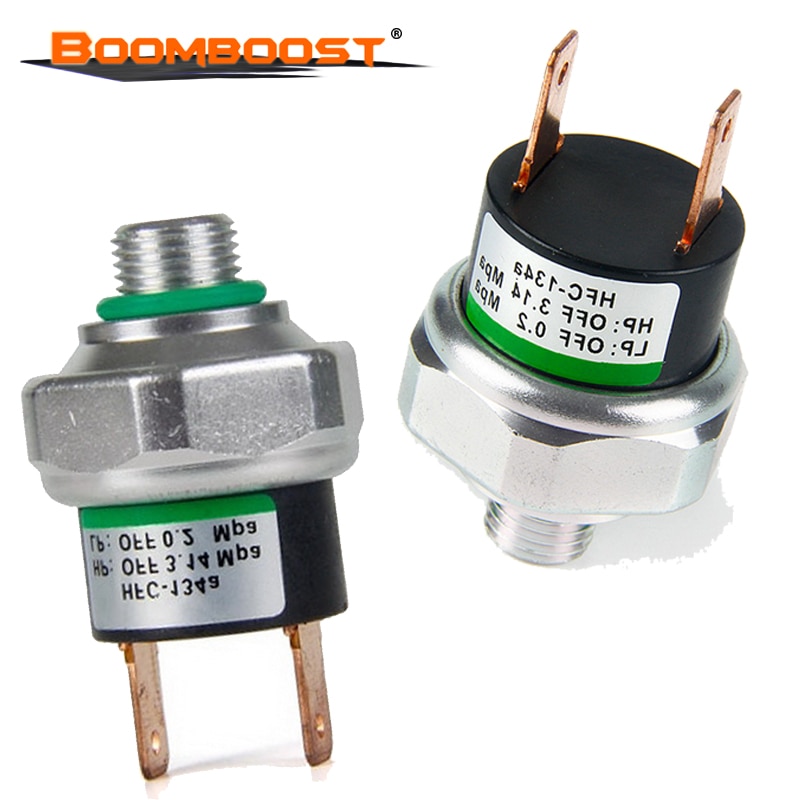 Universal 11mm for Air Conditioning A/C System Binary Universal Pressure Sensor High / Low Side valve Switch