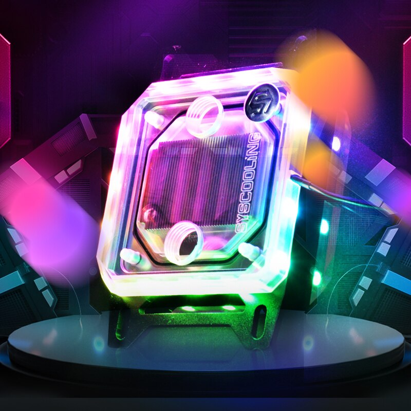 Syscooling AIC55W CPU Wasser Kühl Block Für AMD R... Grandado