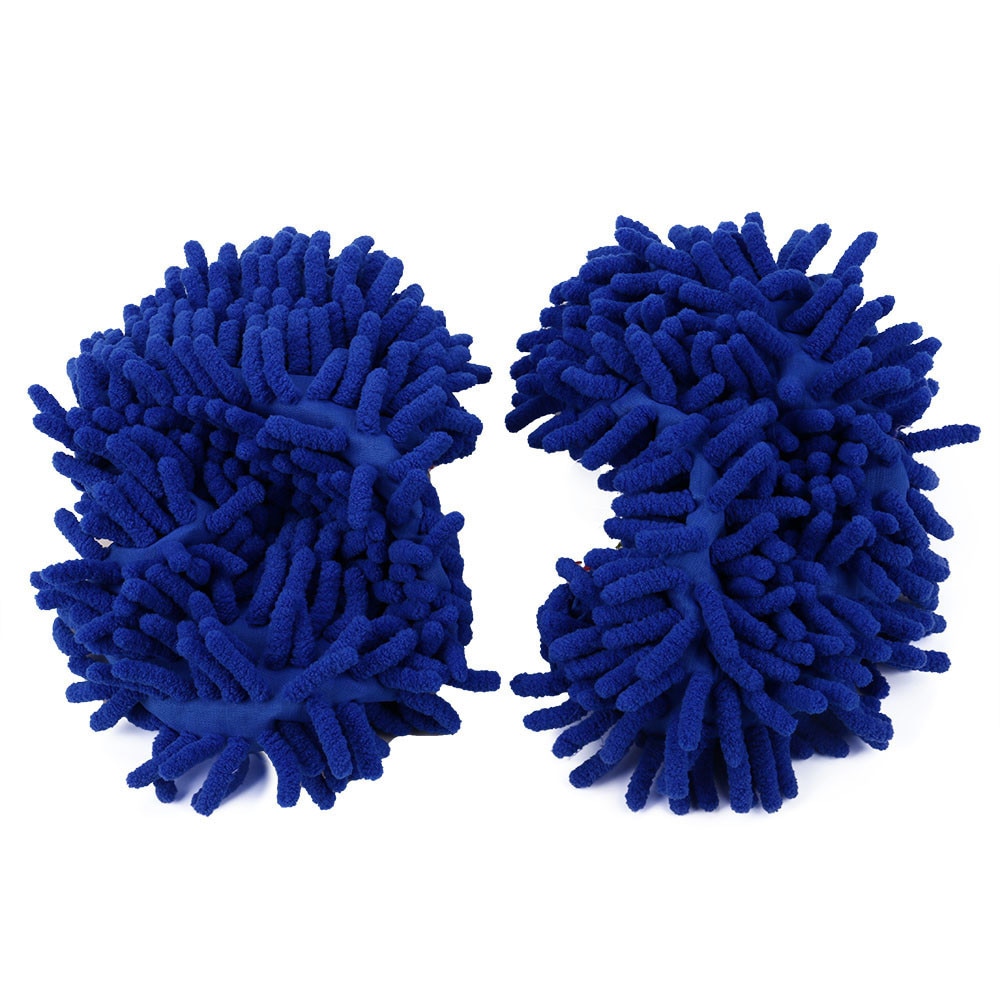 2 uds. De zapatillas para limpiar el polvo del suelo, multifunción, para fregar y limpiar el hogar, utensilio de limpieza de zapatos, n. ° BL3