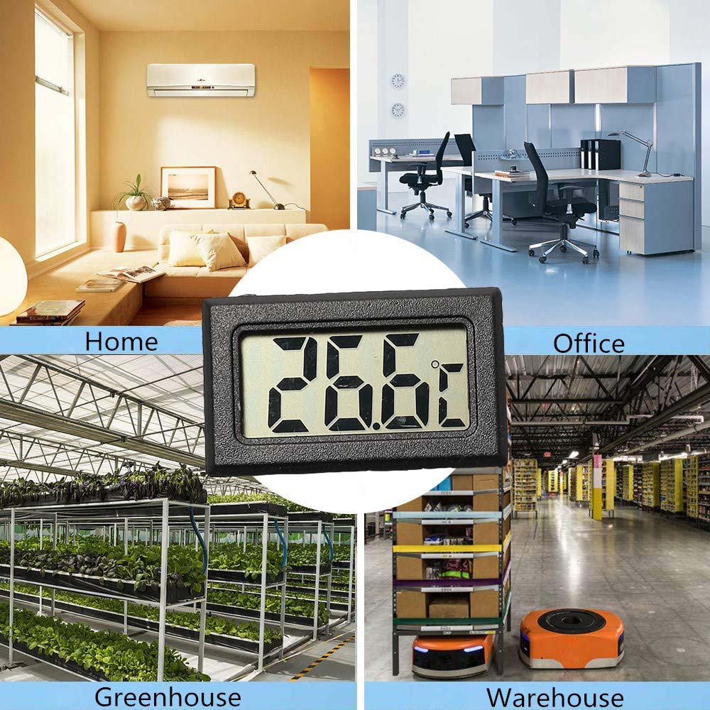 Mini Digital Indoor Temperature Sensor LCD Humidity Meter Thermometer Hygrometer Gauge Fridge Convenient Digital thermometer