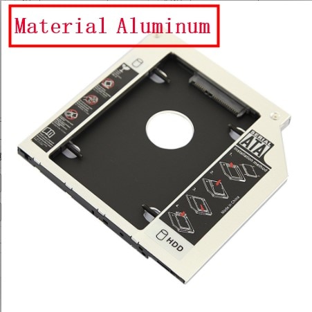 Sata 2nd Hdd Ssd Harde Schijf Caddy + Bezel Voor Hp Zbook 15 17 G2 G3 G4 Voor Thinkpad E420 e425 E430 L410 Dell N4010 N4030 Sony EA10: 02