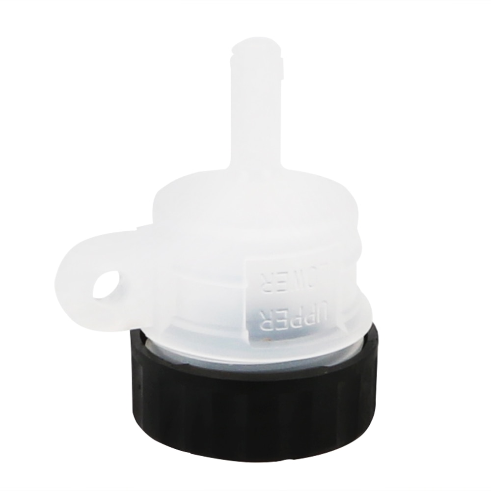 FORAUTO, vaso de aceite de plástico para motocicleta, pie de motocicleta, cilindro maestro de freno trasero, tanque, botella de líquido para vaso de aceite