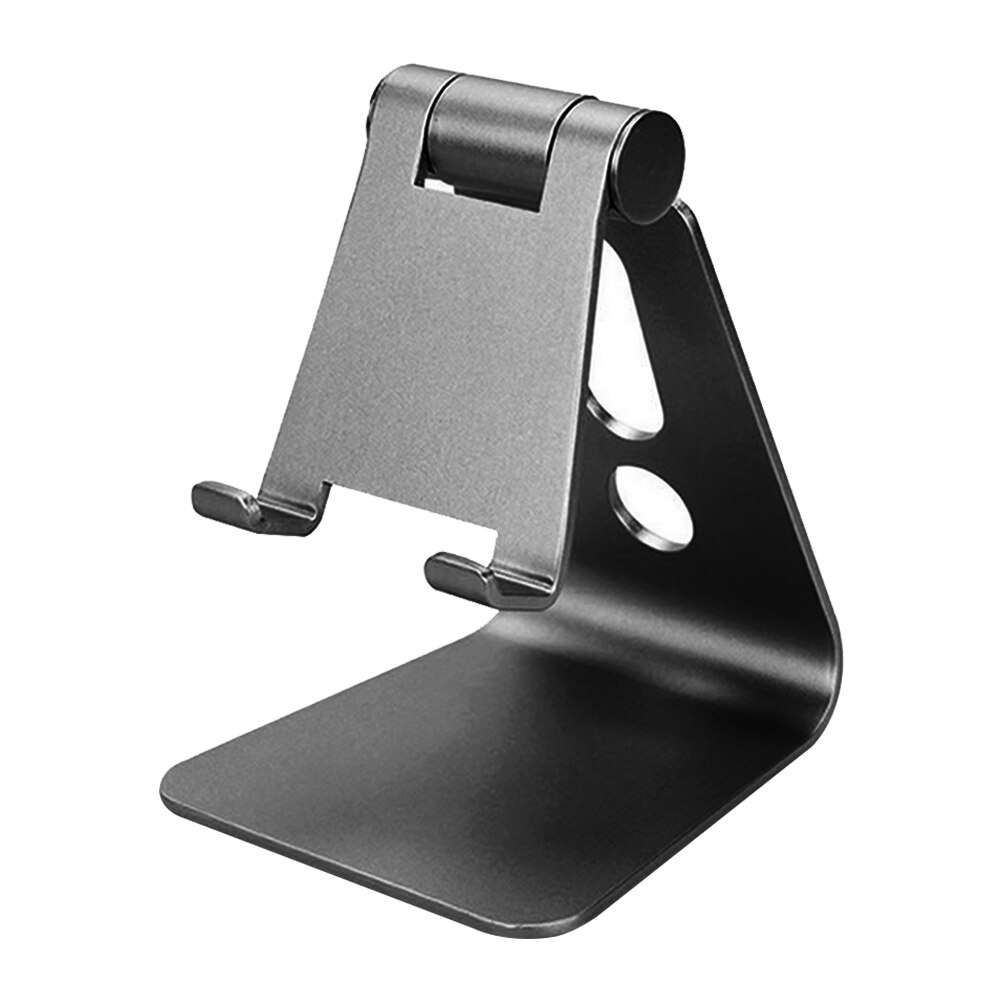 Rotierenden Schreibtisch Halfter Stehen Sicher für Samsung Xiaomi flexibel Universal- Aluminium Telefon Halfter für IPhone IPad Unterstützung Tisch: Schwarz