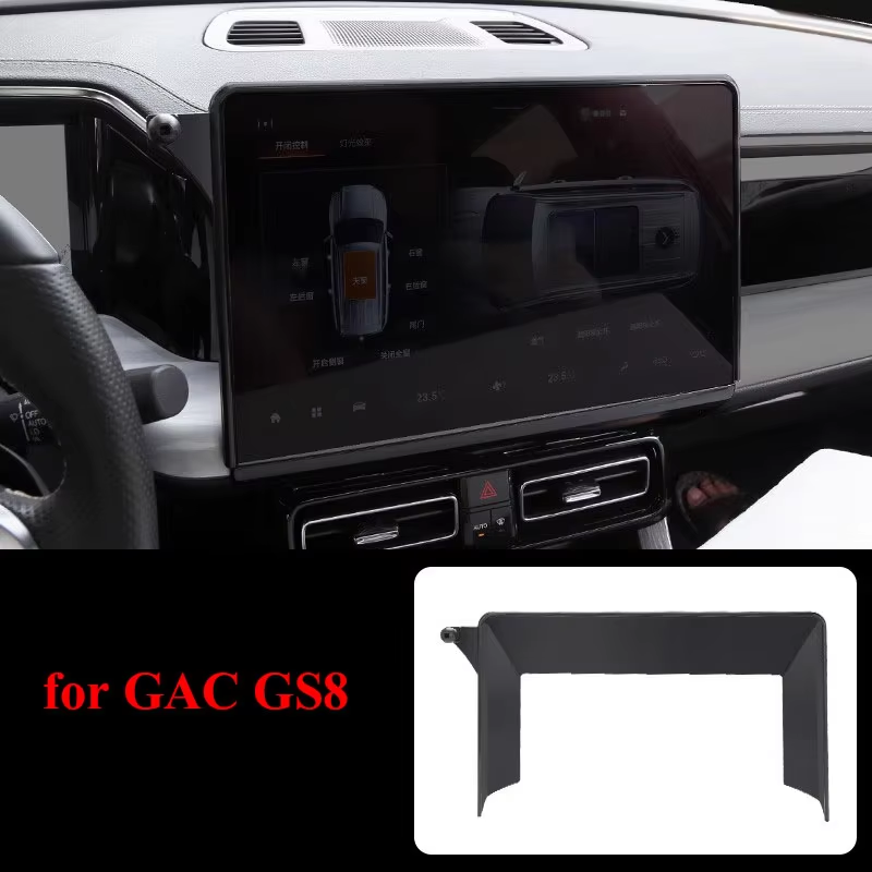 For GAC Trumpchi GS8 GS3 Car Navigation Screen Phone Holder Magnetic Energy Wireless Charging Rack Base: Blue