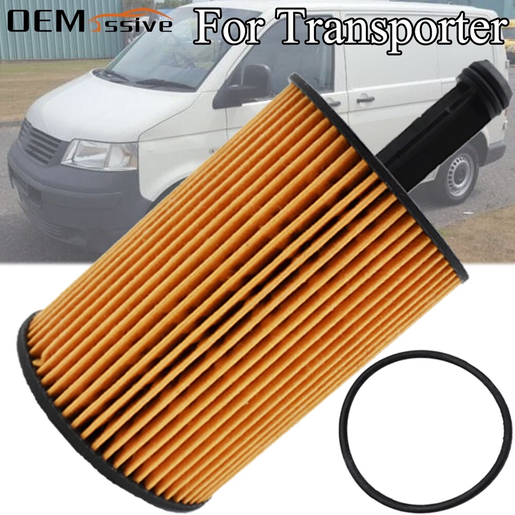 Filtro de aceite para VW transporte T4 T5 2000, 2001, 2002, 2003, 2004, 2005, 2006, 2007, , 1896ccm 2461ccm 2792ccm 1,9 2,5 TDI 2,8