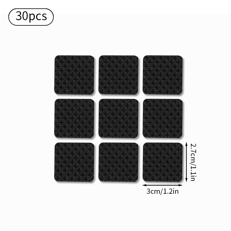 Self Adhesive Furniture Leg Feet Protector Pad Chair Leg Pad Anti-Skid Scratch DIY Resistant Furniture Feet Floor Protector Pads: Ivory