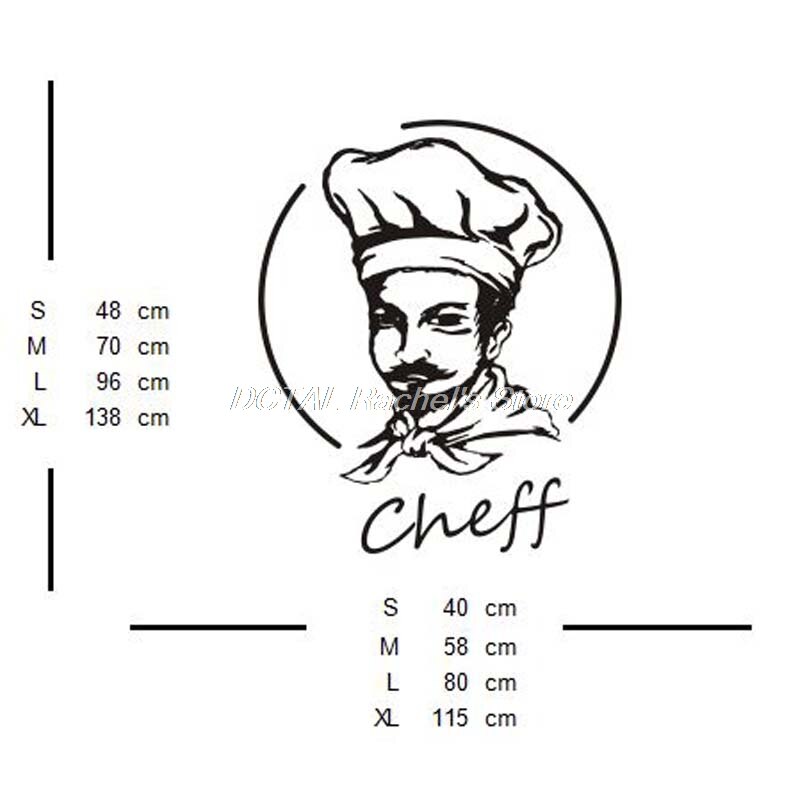 Restaurant Decor Vinyl Muurtattoo Cheff Grappige Keuken Eetkamer Sticker Bar Drink Art Sticker
