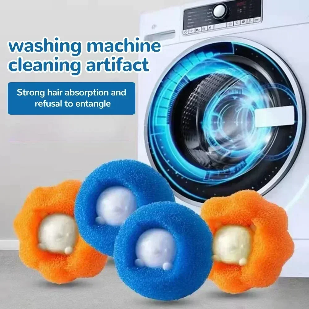 Bolas de lavandería, recolector de pelo de mascotas para lavadora, recogedor de pelusas de lavandería reutilizable, elimina pelusa de ropa, accesorios para Gato