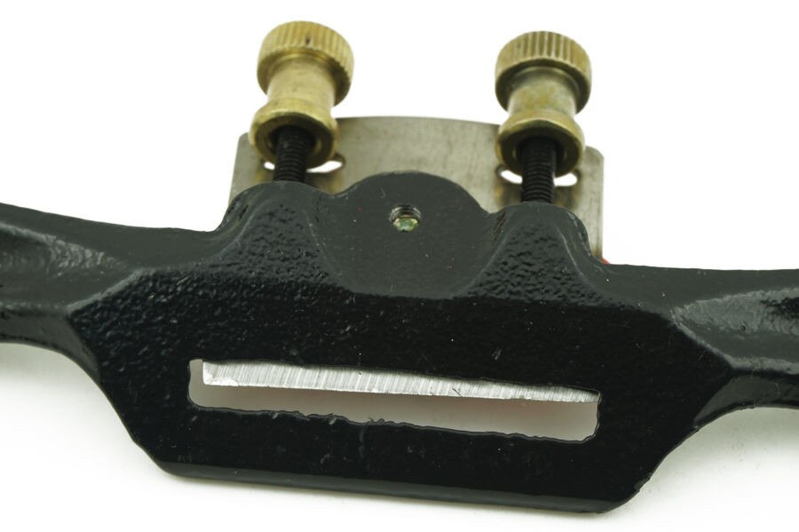 215mm*44mm Cutting Edge Metal Wood Shaping Woodworker Iron Spoke Shave Plane