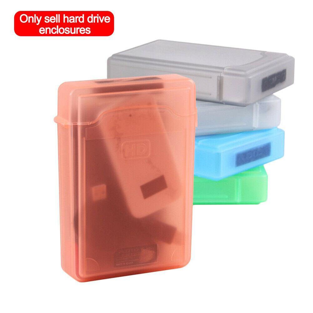 3.5 Inch Ide Sata Hdd Case Externe Draagbare Harde Schijf Disk Storage Box Voor Hdd Behuizing Gevallen Multi Kleur Duurzaam