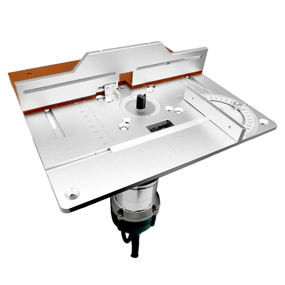 Aluminium Router Table Insert Plate Electric Wood ... – Vicedeal