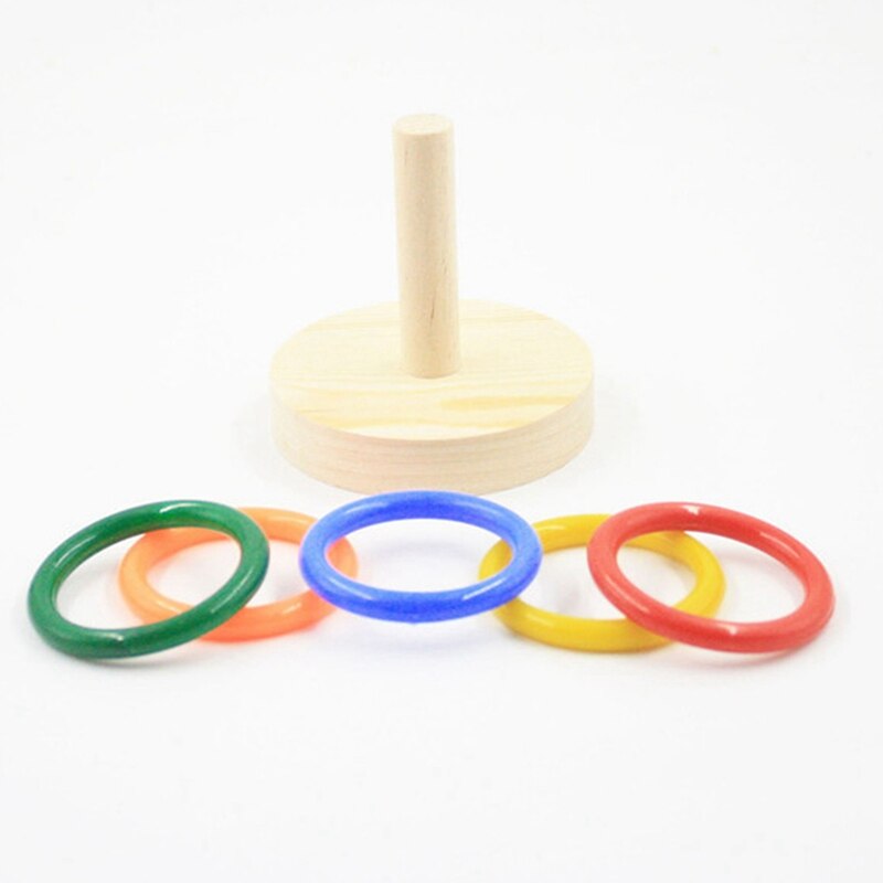 Legendog Parrot Bird Ring Toy Set Educational Bird Training Toy Bird Intelligence Toy for Parrot Interactive Toys Pet Funny Toy
