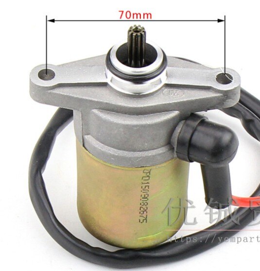 Start motro for GY6 scooter 48cc 50 80cc 50cc motor electric starter motor for motorcycle scooter all bronze