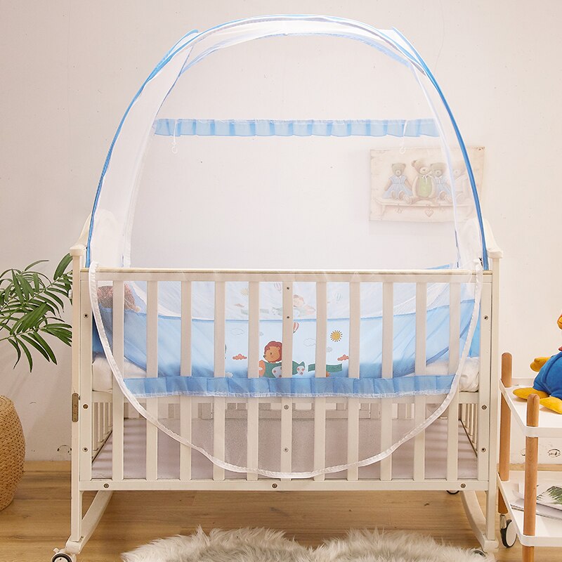 Babyinner moskitiera U N podwójne drzwi moskitiera składana jurta mongolska moskitiera przeciw komarom namiot z łóżkiem