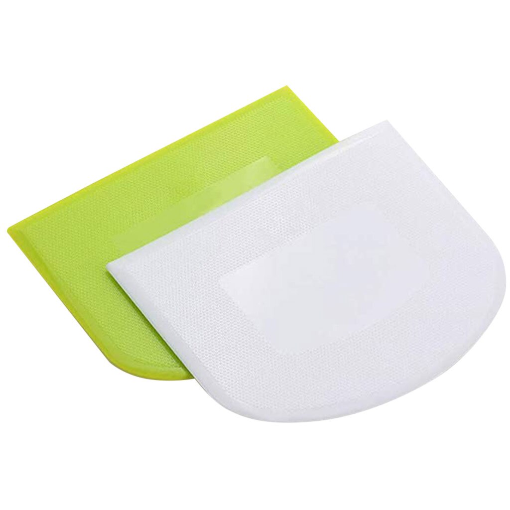 30 #2Pc Plastic Cake Spatel Deeg Boter Batter Schraper Bakken Tools Voor Thuis Bakken Nough Snijgereedschap keuken Gadgets
