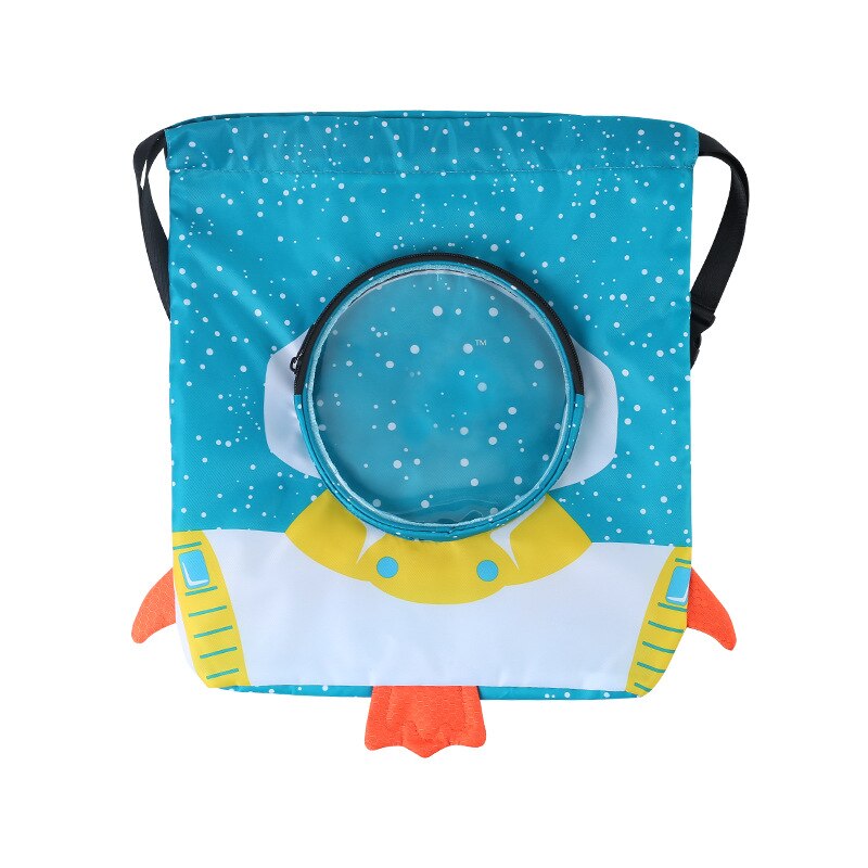 Children Waterproof Backpack Sports Bags Kids Boys Girls Swimming Backpack Combo Dry Wet Bags Camping Pool Beach Outdoor