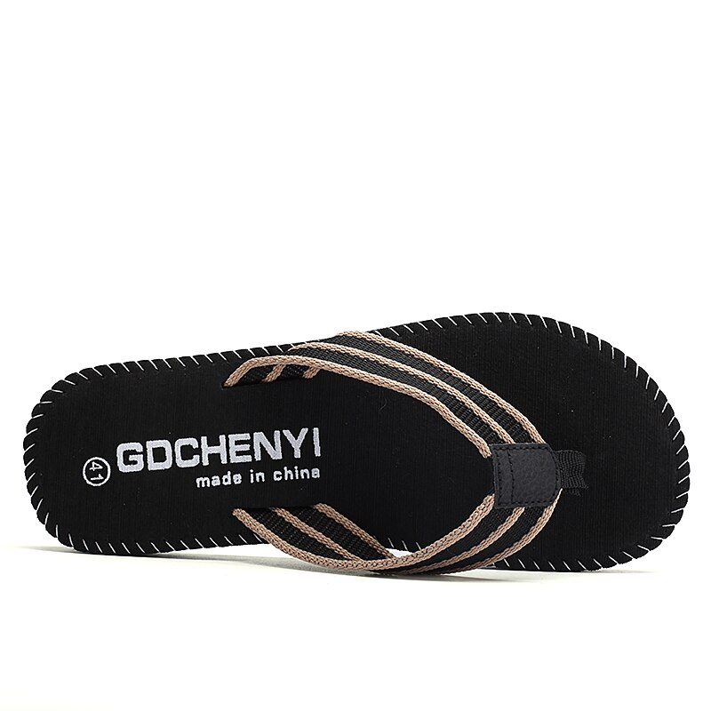 Herr flip flops bad strand sandaler tofflor för män lägenheter halkfria vattenskor inomhus & utomhus herr sandaler