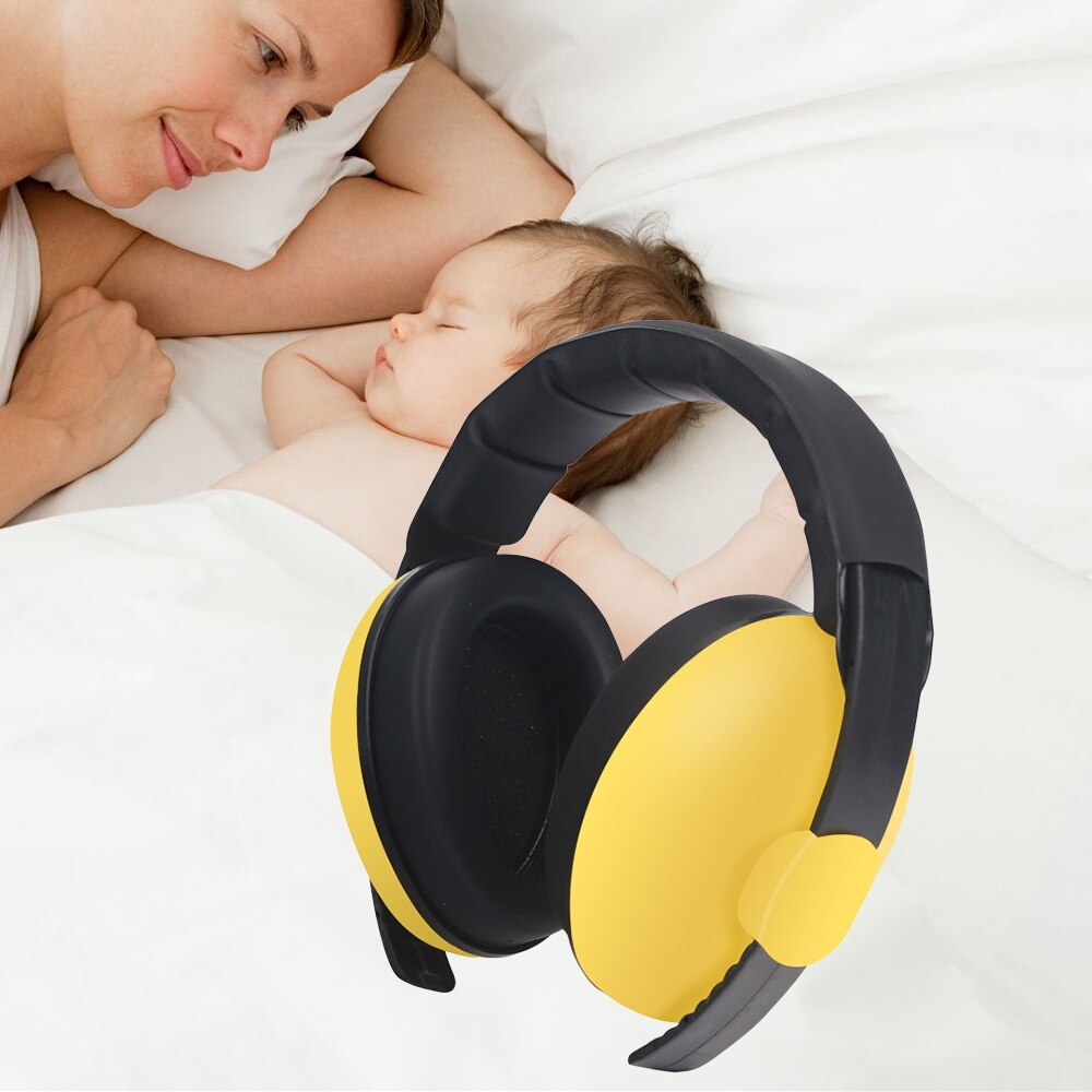 Adjustable Baby Earmuffs Infant Kids Hearing Protector Noise Reduction Ear Protection Ear Muffs