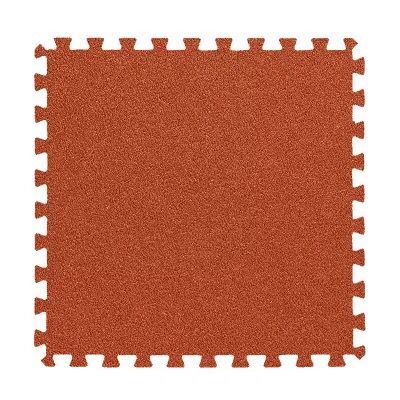 Tapete de camurça para crianças, tapete infantil de camurça com espuma eva interlock alfombra infantil de 30x30cm: MAT G8