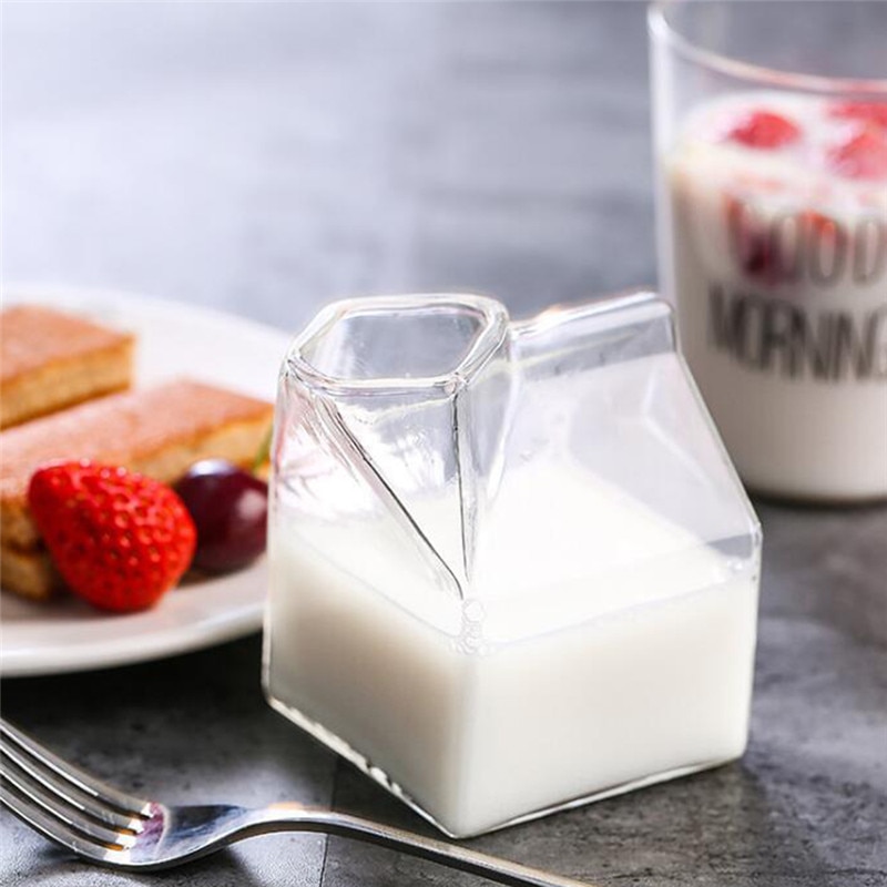250ml härliga mjölkkoppar glas gräddkanna kanna juice te kaffekopp klarglas mugg mjölkskummare kanna