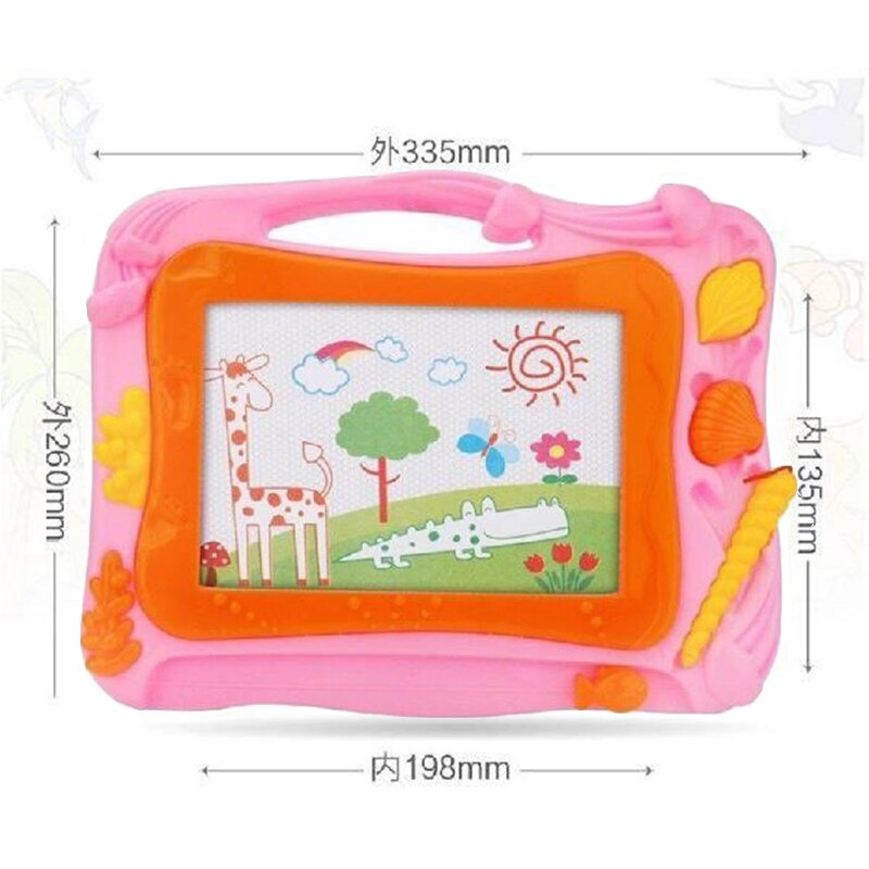 Multi-Function Big Size Painting Graffiti Board Toys ABS Material Magnetic Educational Write&amp;Drawing Board Desk Toy For Children: Conch P