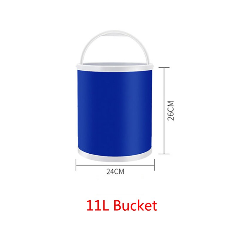 Collapsible Water Container Portable Water Storage Carrier Bucket for RVs Camping Fishing Boating Hiking: 11L