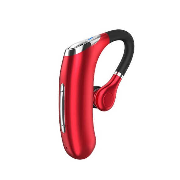Draadloze oordopjes  m50 slimme bluetooth oordopjes oorhaak lange standby sport oordopjes handsfree volumeregeling: Rood
