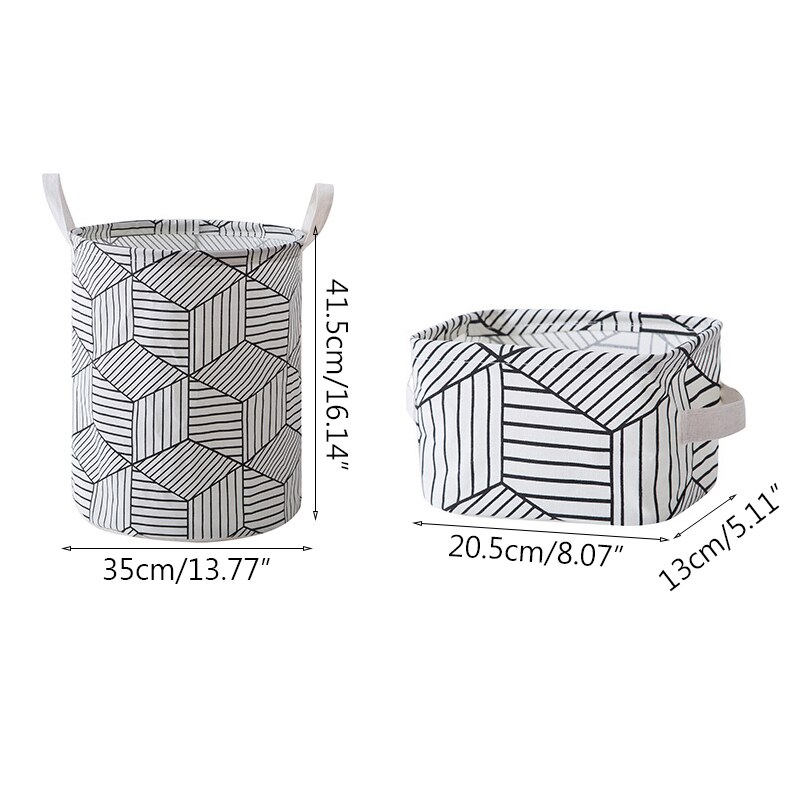 Wasmand Doek Art Vuile Manden Vouwen Grote Wasmand Kamer Organizer Badkamer Accessoires