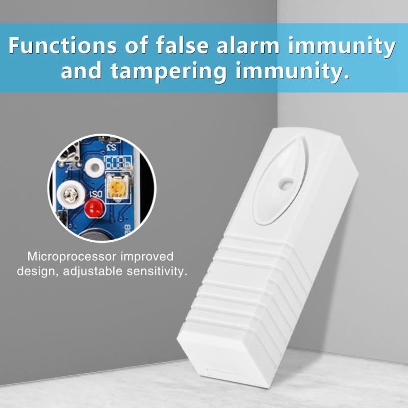 Wired Intelligent Digital Vibration Sensor Security Anti-theft Alarm System Adjustable Sensitivity