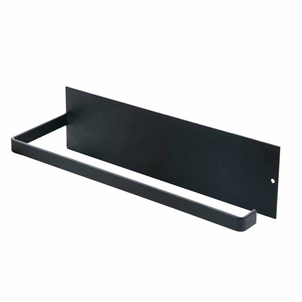 Accessoires Plank Onder Kast Papierrol Handdoek Houder Tissue Hanger Keuken Handdoek Opbergrek Kast Plank Accessoires #42: Black