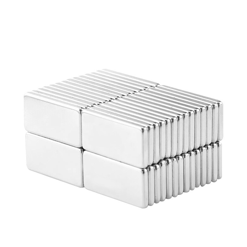 Super Puissant Aimant Permanent puissant 20x10x2 Néodyme Aimant 20mm x 10mm x 2mm N35 NdFeB Bloc Aimant Imán Magnes Magnete