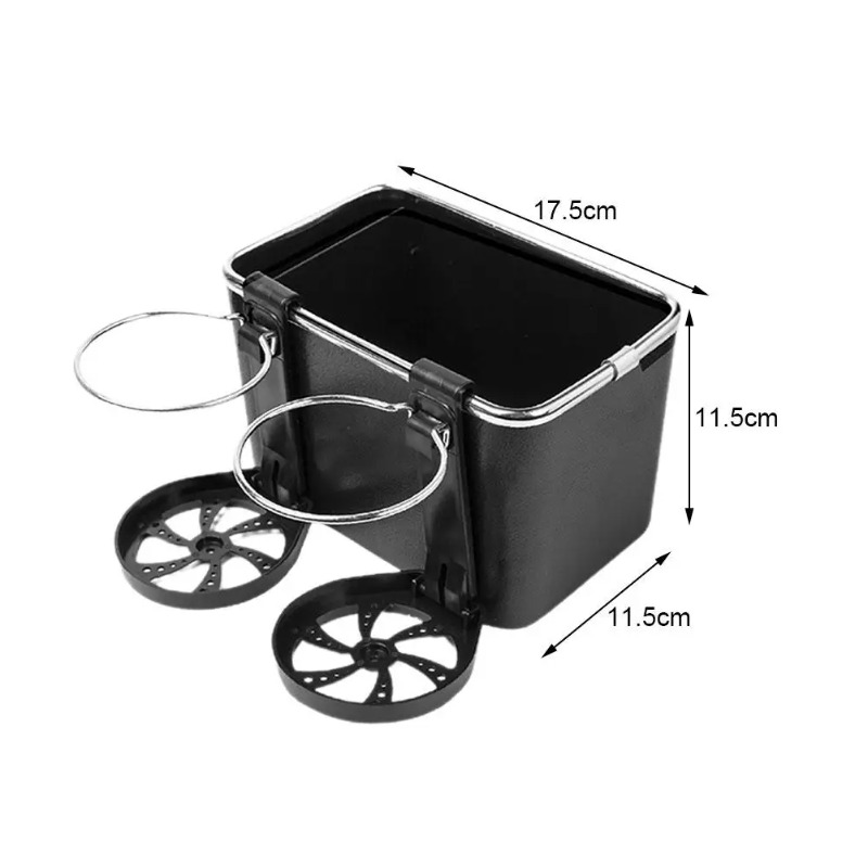 2 STUKS Auto Opbergdoos Armsteun Organisatoren Auto-interieur Opbergen Opruimen Accessoires Voor Telefoon Tissue Cup Bekerhouder