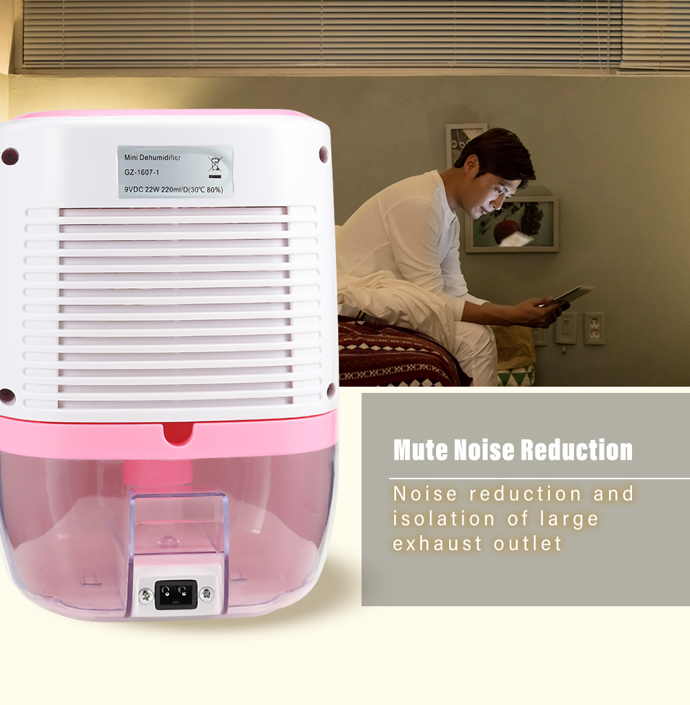 800ml Home Dehumidifier Portable Electric Mini Drying Machine Mini Air Dryer Air Dehumidifier For Home Wardrobe Office