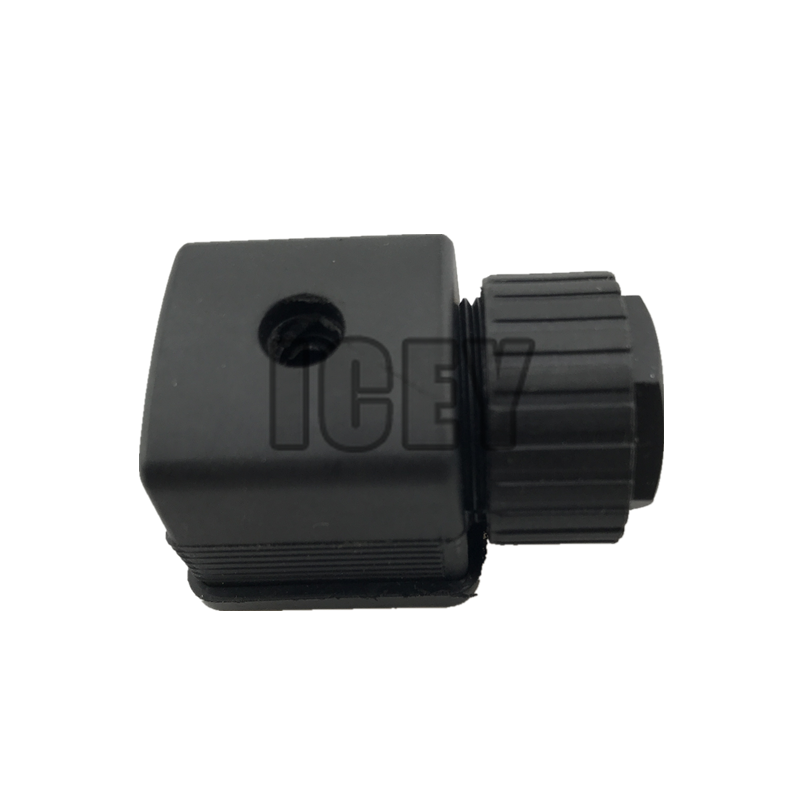 5 stk/parti hydraulisk magnetventilplugg elektromagnet koblingsboks linje-kontaktplugg til ventil magnetspoler kontakt