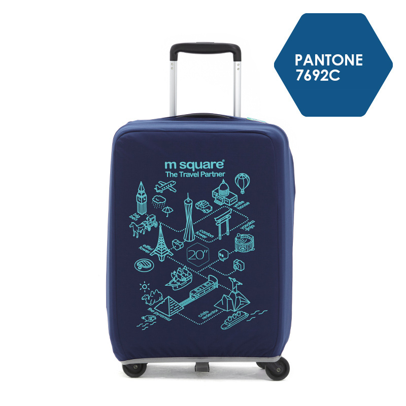 M Square Travel Luggage Cover Protective Covers for Suitcases Luggage Protective Covers Travel Accessories Flight Accessories