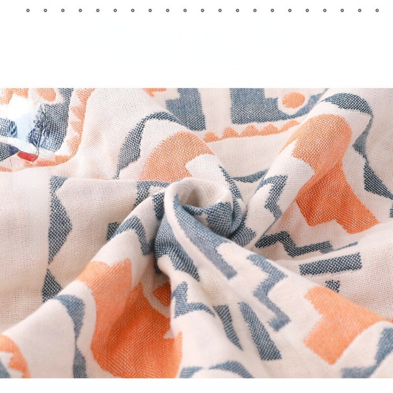 Geometric Printed Pattern Towels Soft Cotton Water Absrbent Bath Towel for Home Use Hotel Spa Service Bathing Accessories