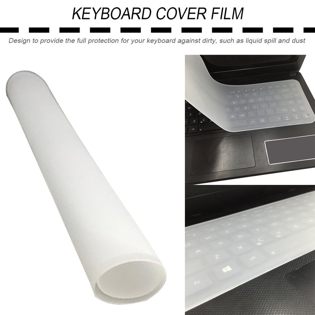 Toetsenbord Cover Huid Waterdicht Stofdicht Siliconen Film Universele Tablet Toetsenbord Protector Guard Voor 13-17 Inch Notebook Voorraad