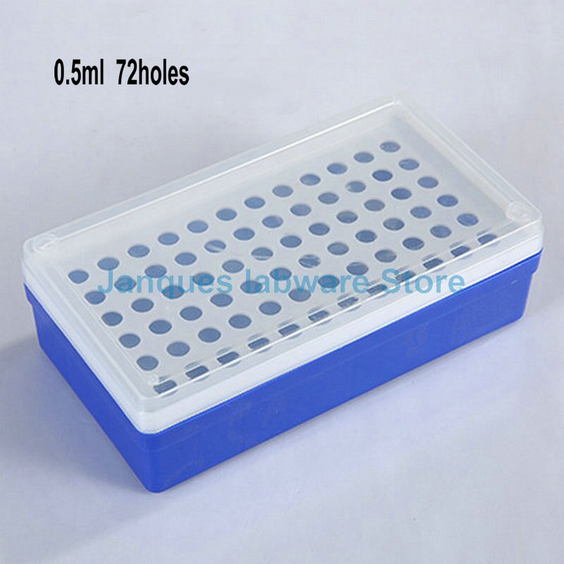 5pcs/lot 0.2ml 0.5ml 1.5/2ml plastic Centrifugal tube Storage rack Lab 50/70/72/96/100 holes PCR tube PP Storage box