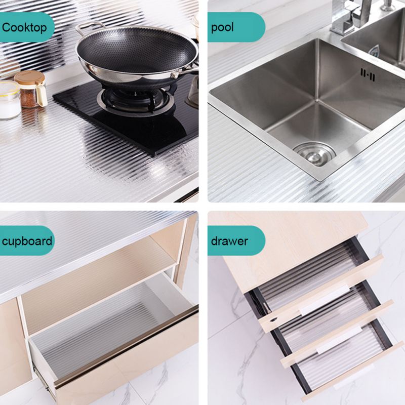 Heat-resistant Oil Proof Stickers Waterproof Wall Stickers Cabinet Stickers Wallpaper Aluminum Foil Paper Kitchen Supplies